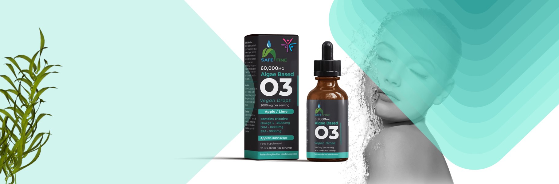 Support from Nature: Omega 3 Liquid Vegan Drops!